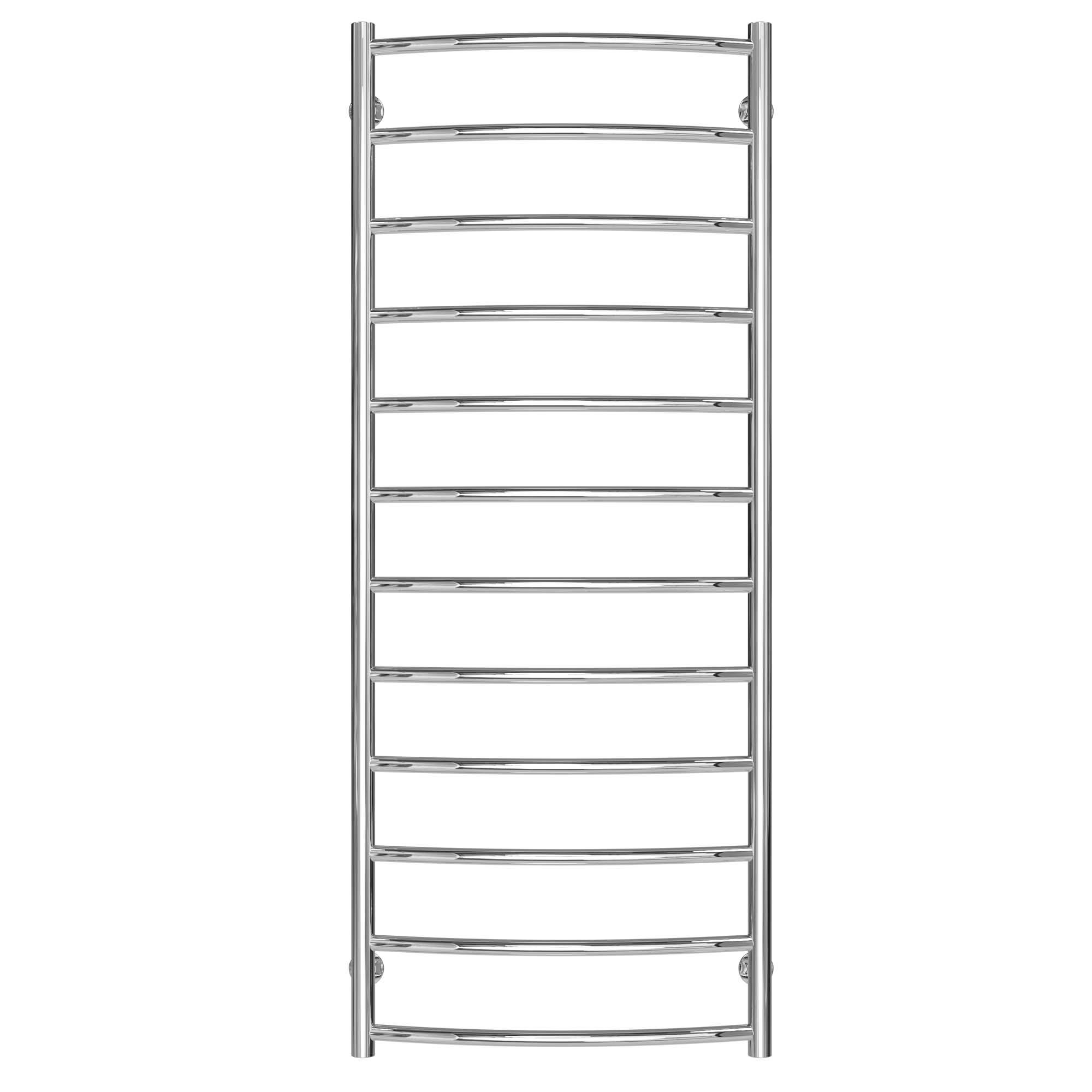 Полотенцесушитель водяной Deffi Классик П12 нижнее подключение нержавеющая сталь 500х1300 мм Хром (C.DK.130.50.12.C.A)