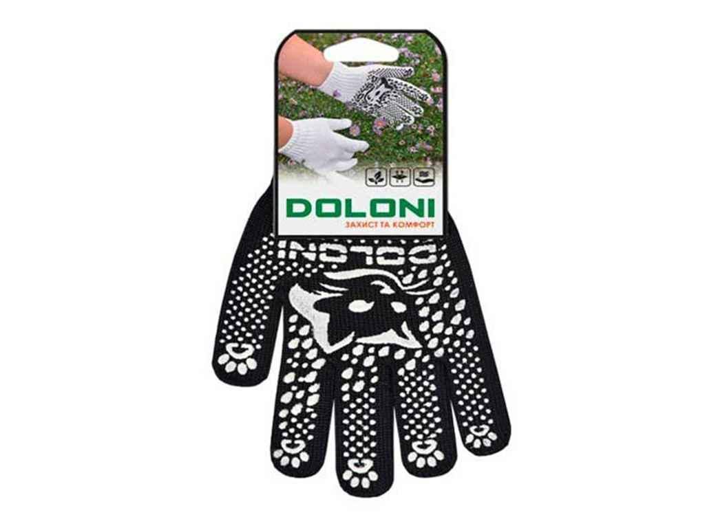 Перчатки рабочие трикотажные Doloni с ПВХ рисунком 4894 р. 8 (679463)