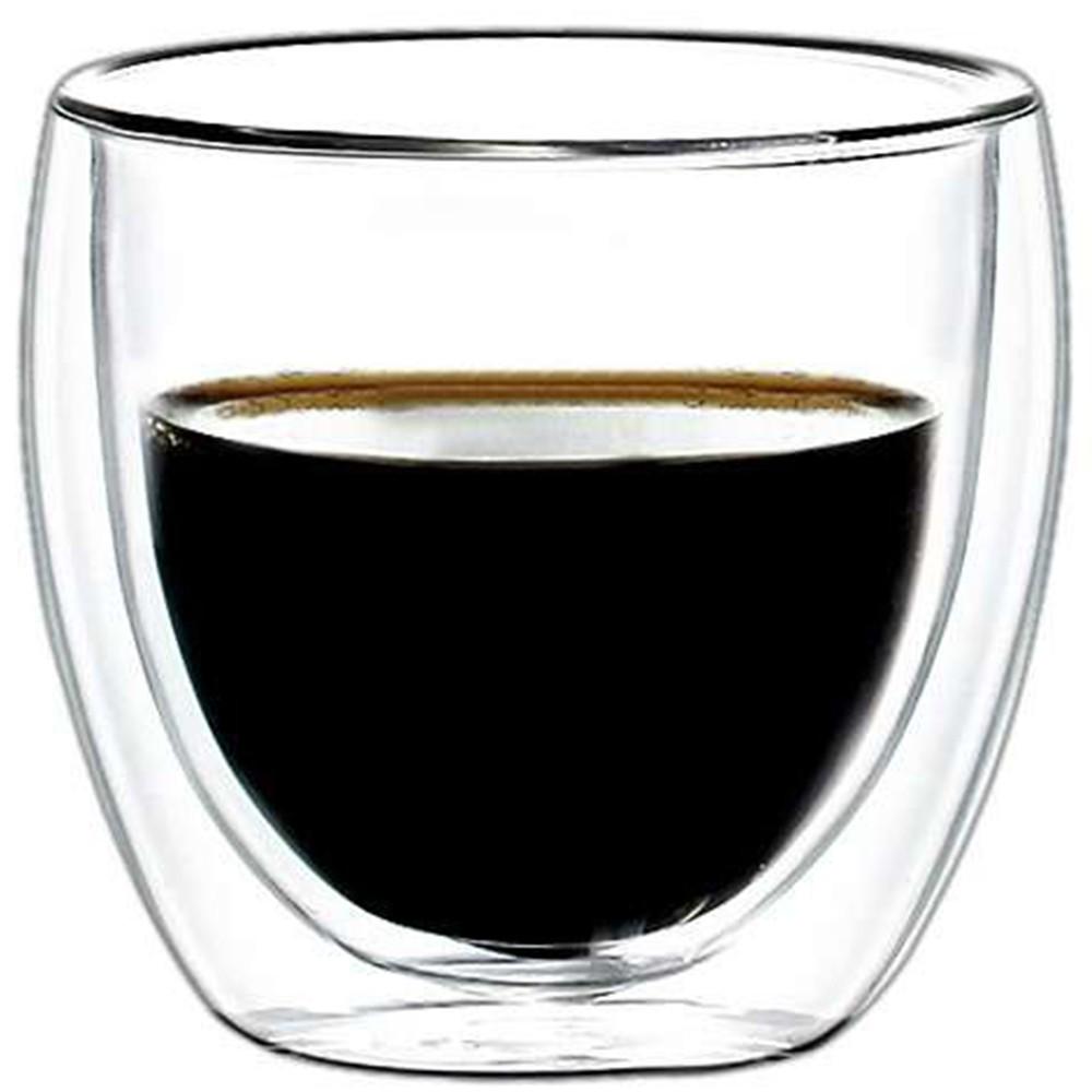 Набір склянок для кави Con Brio з подвійними стінками 90 мл 2 шт. (8309-2CB) - фото 2 Набір склянок для кави Con Brio з подвійними стінками 90 мл 2 шт. (8309-2CB) - фото 2