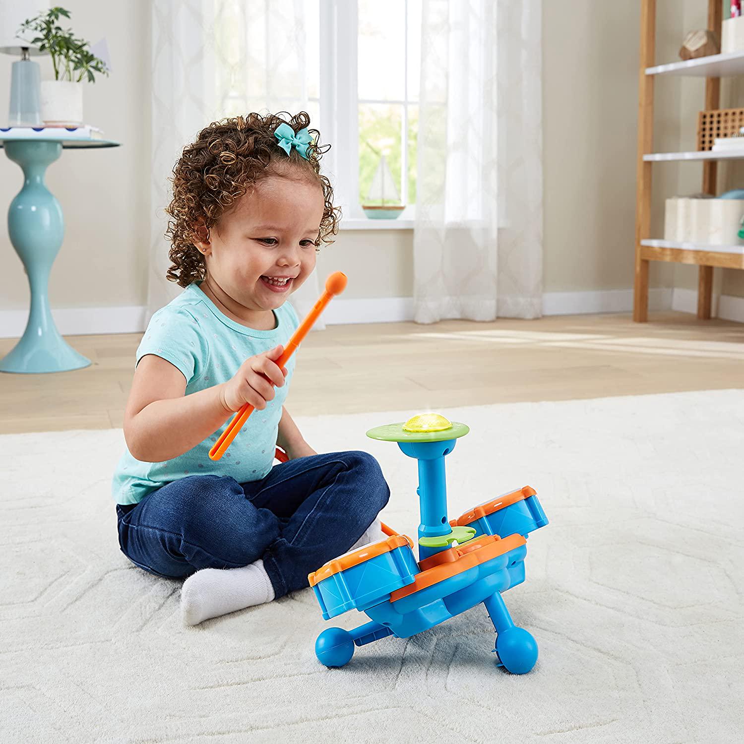 Игрушка музыкальная развивающая Барабан VTech KidiBeats Kids (80-134400) - фото 4