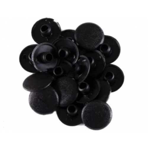 Заглушка пластиковая Sigma на конфирмат d 12 мм 1000 шт. Черный (713930)