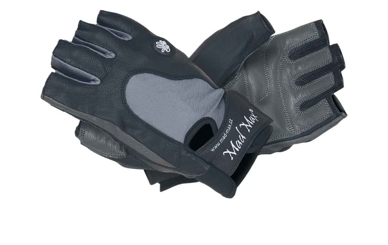 Рукавички для фітнесу MadMax MFG-820 MTi82 S Black/Cool Grey (3019802611) Рукавички для фітнесу MadMax MFG-820 MTi82 S Black/Cool Grey (3019802611)