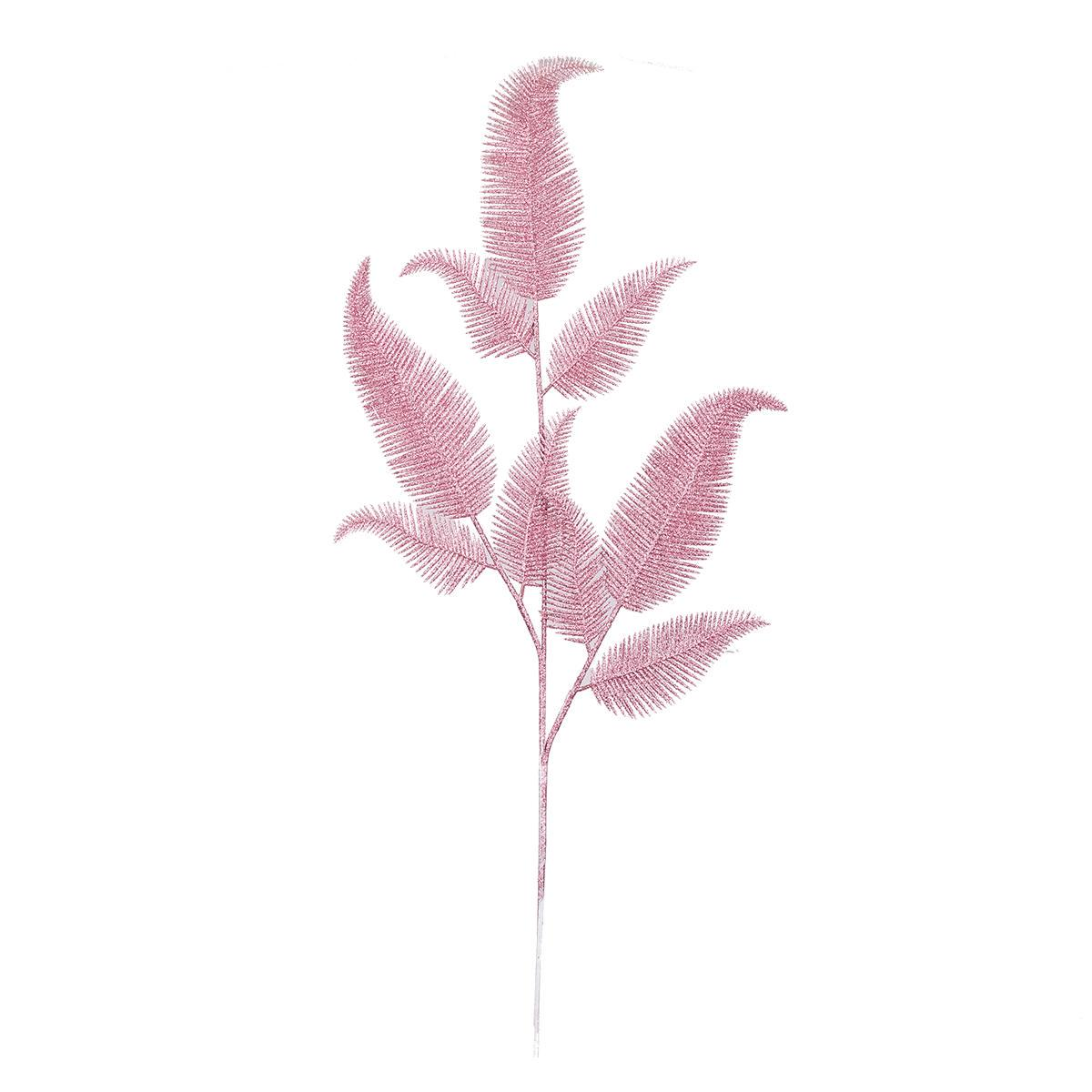 Ветка декоративная YES! Fun 93 см Розовый/Глиттер (974119)