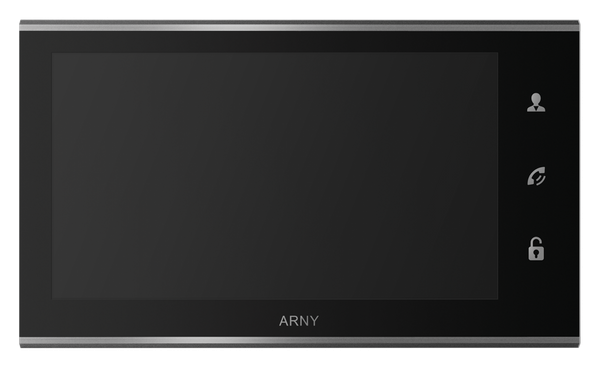 Видеодомофон ARNY AVD-730 2 MP Black (122002)