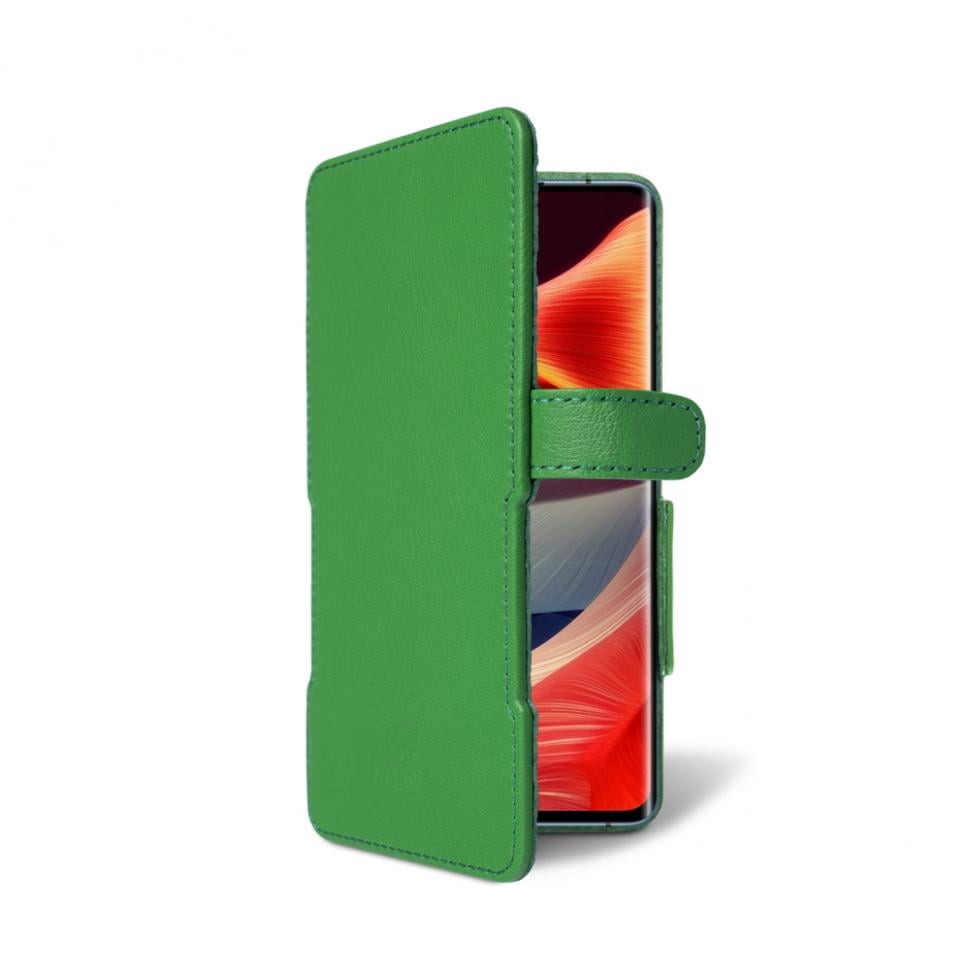 Чехол книжка Stenk Prime для OPPO Reno4 Pro 5G Зеленый (69105)