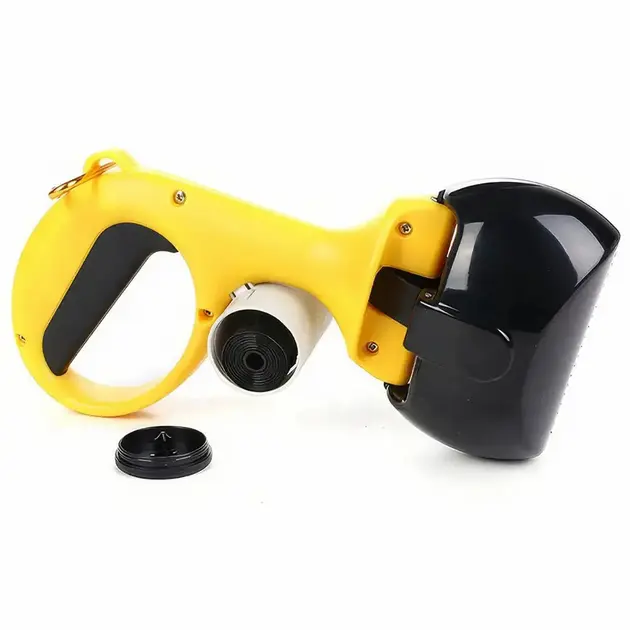 Совок-щипцы для сборки автоматический Pooper Scooper с карабином и мешками 25x11x9 см (8-18-VEN1204) Совок-щипцы для сборки автоматический Pooper Scooper с карабином и мешками 25x11x9 см (8-18-VEN1204)