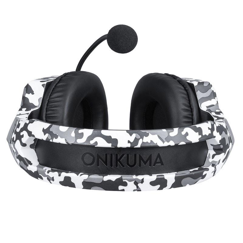 Провідна гарнітура ONIKUMA K8 Camouflage Grey - фото 4