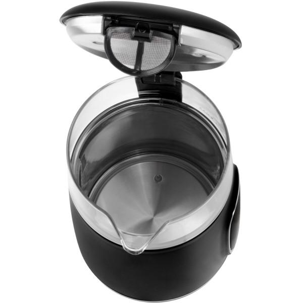 Электрочайник Adler AD 1305 стеклянный с установкой температуры 2200 Вт 1,7 л Black/Silver (AD1305BS) - фото 4