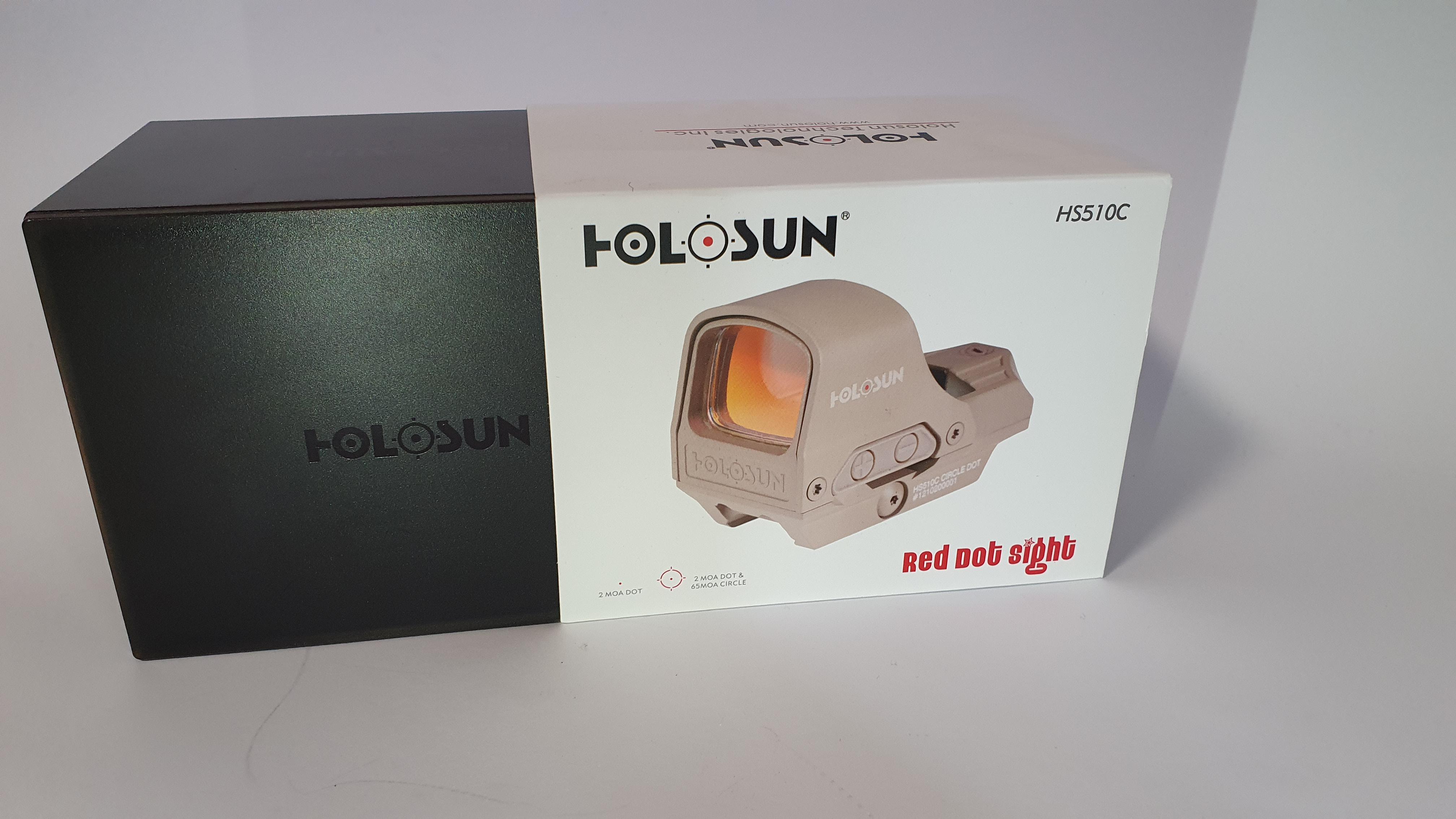 Прицел коллиматорный Holosun Open Elite HE510C