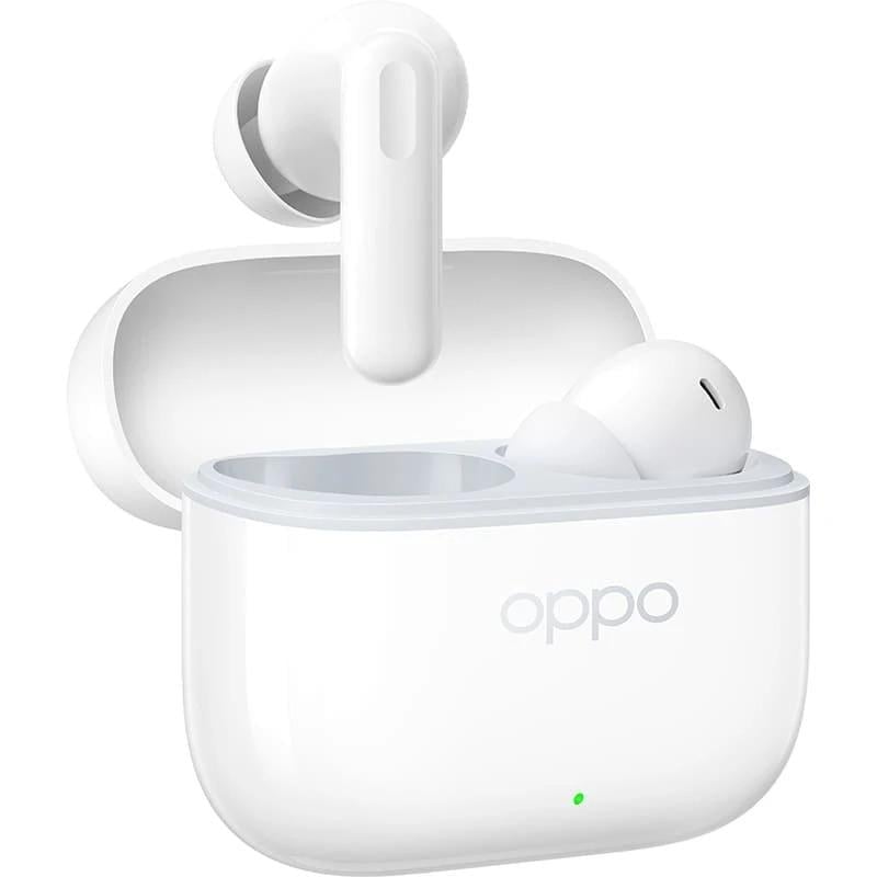 TWS-наушники беспроводные OPPO Enco Buds3 Pro динамики 12.4 мм Bluetooth 5.4 IP55 до 54 ч Glaze White (36321596)