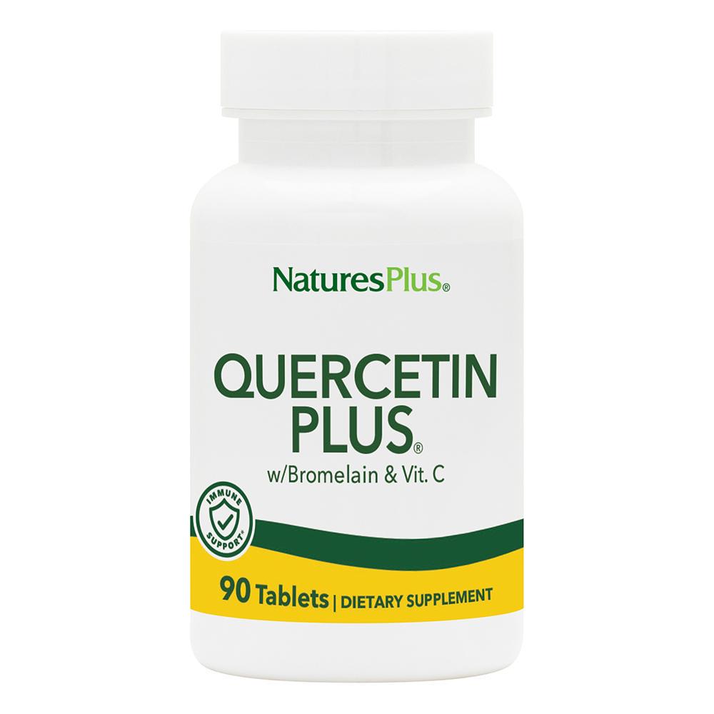 Кверцетин Natures Plus Quercetin Plus with Vitamin C 90 таблеток (4964)