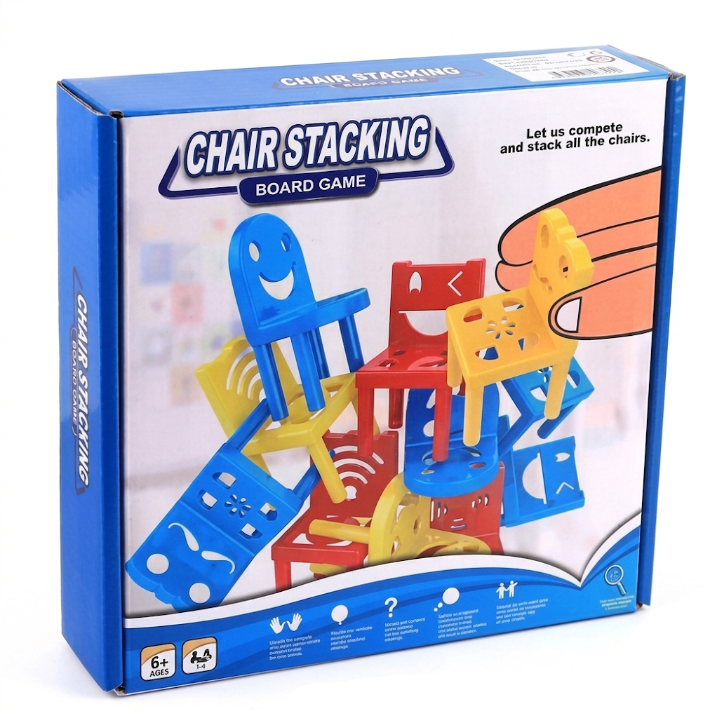 Игра настольная интерактивная Bambi "Balance Chairs" 36 шт.