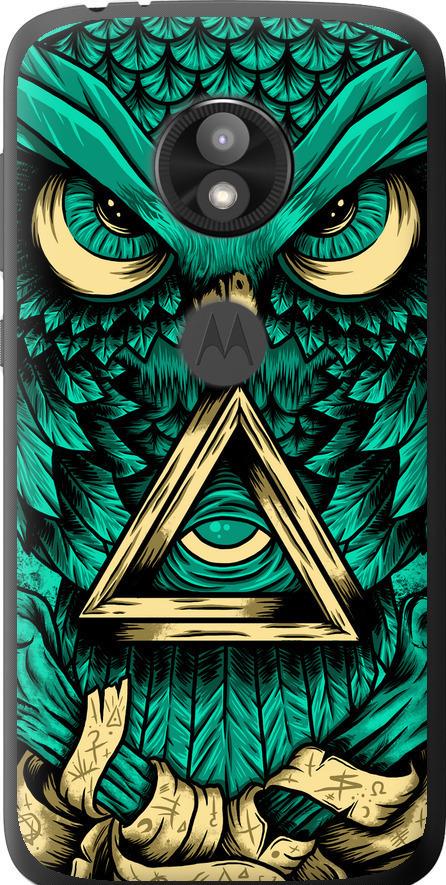 Чехол на Motorola Moto E5 Play Сова Арт-тату (3971u-1429-42517)