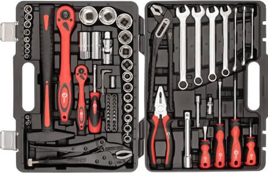 Набір інструментів Intertool 72 шт. (ET-6073) - фото 2 Набір інструментів Intertool 72 шт. (ET-6073) - фото 2