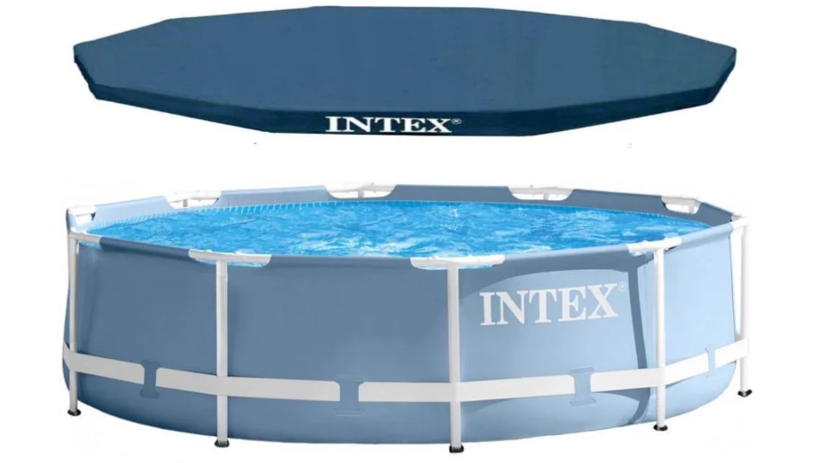 Бассейн каркасный с тентом и фильтр-насосом круглый 4485 л 305х76 см
