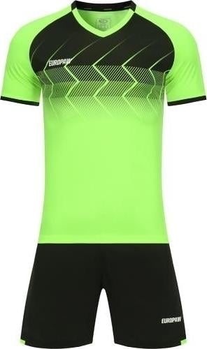 Комплект футбольной формы Europaw 029 SLAVA XL Салатово-черный (Europaw801)