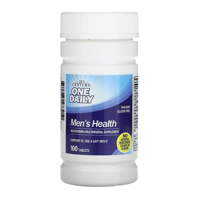 Витамины для мужчин 21st Century One Daily Men's Health 100 табл. (21653-01)