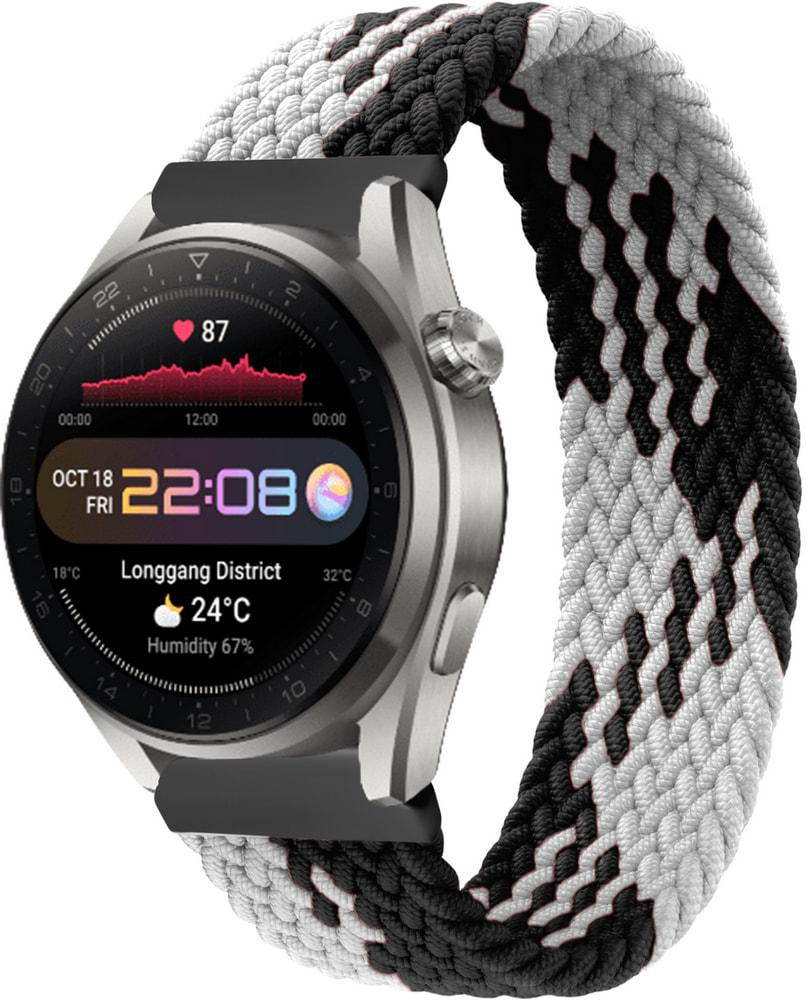 Ремешок Solo Loop Multi для Huawei Watch 3 Pro (145 мм) Black/White (33667-1E)