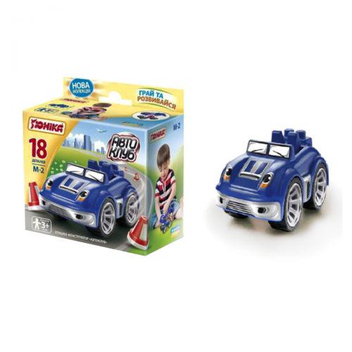 Игрушка-конструктор Автоклуб 18 деталей Синий (135226)
