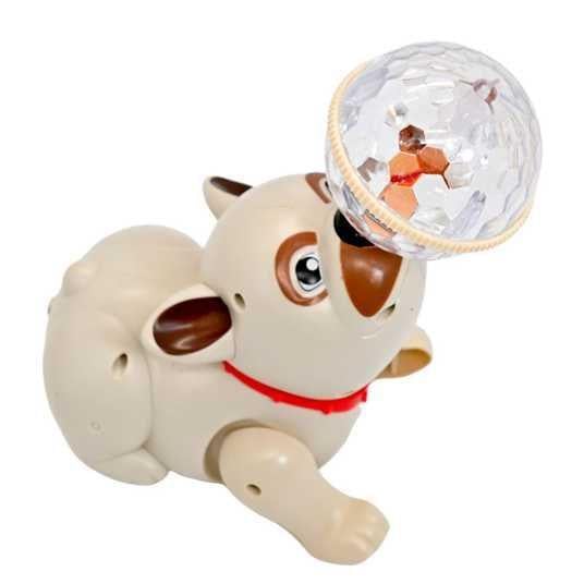 Музыкальная собачка YD750-8 движется/крутится/имеет проектор (53127)