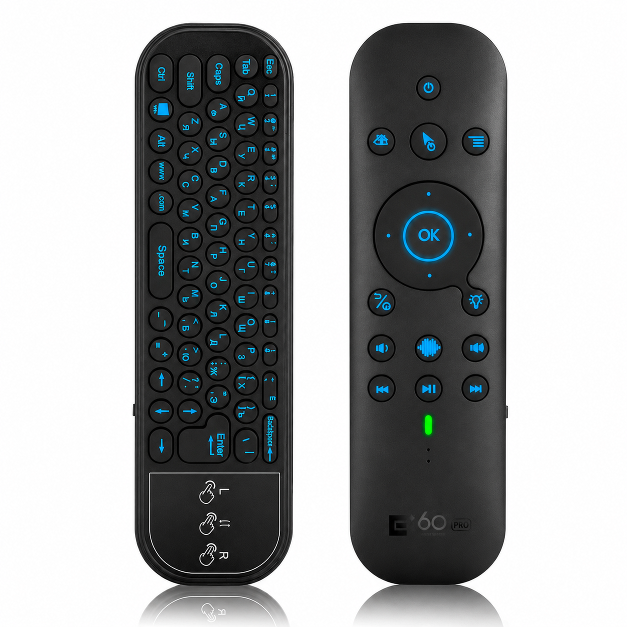 Пульт гироскопический Air Mouse G60S Pro BT (1014-522-00)