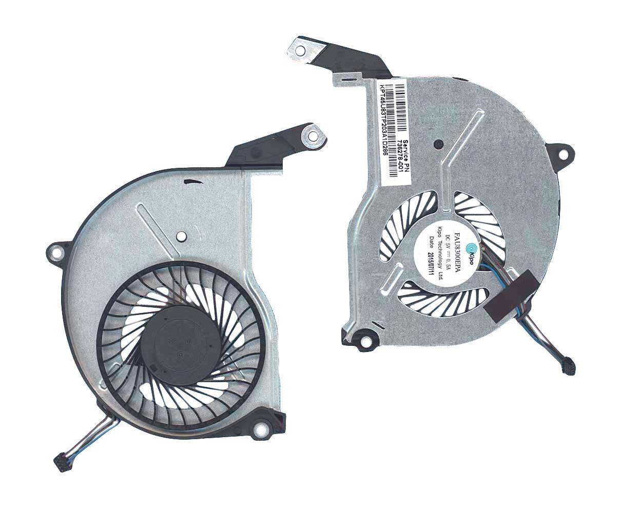Кулер для ноутбука HP Pavilion 15-N000 5V 0.5A 4-pin Kipo