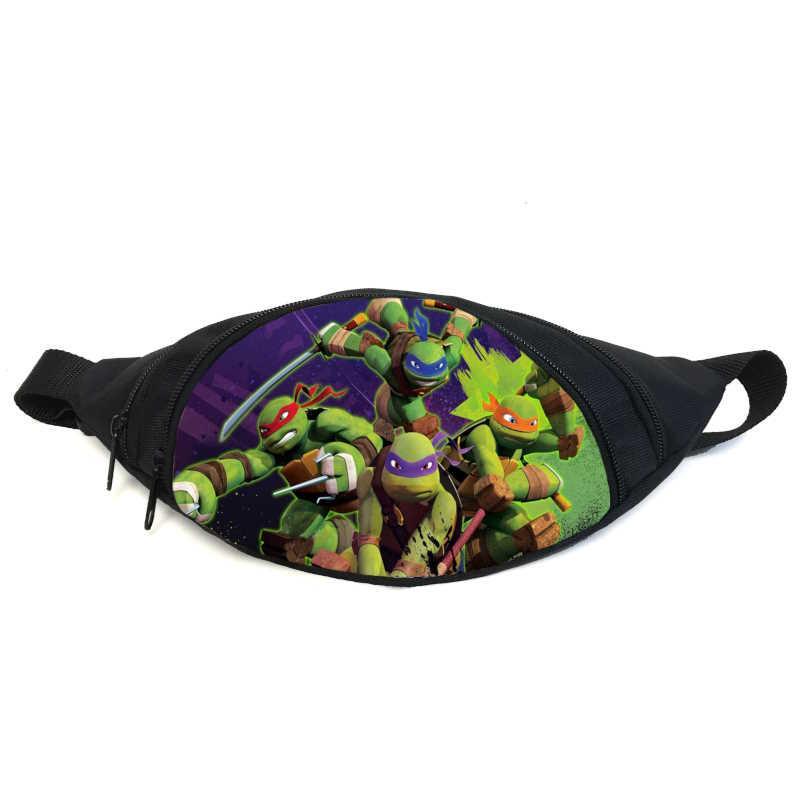 Поясная сумка-бананка Cappuchino toys Черепашки ниндзя GBTN012 Черный (2033177614)