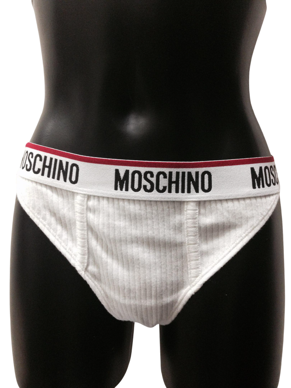 Труси стрінги жіночі Moschino 3 Білий (4712-5979)
