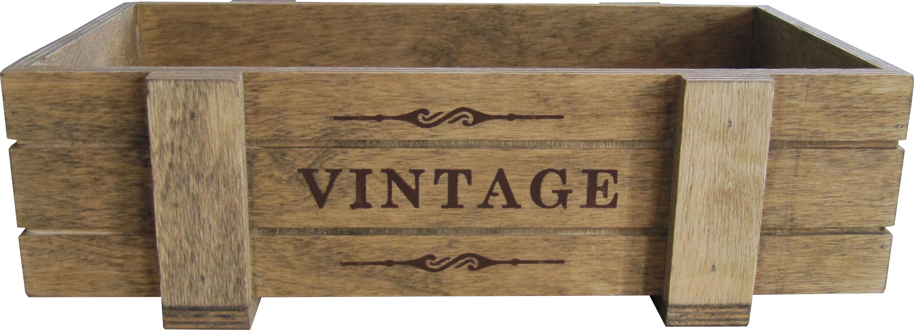 Ящик флористический Древоделя Vintage 9х30х17см Орех (050103)