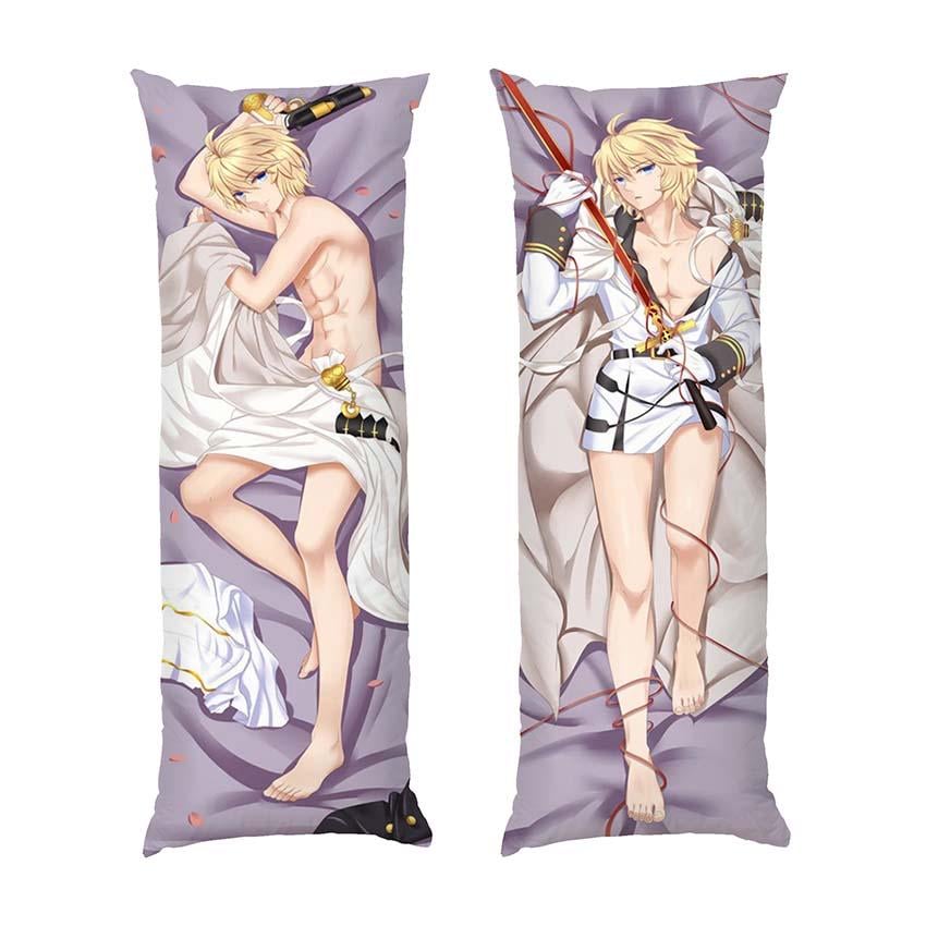 Подушка дакімакура Mikaela Hyakuya Seraph of the End габардин 140х45 см (113837-2)