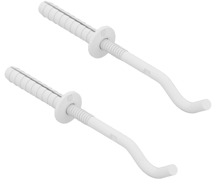 Крепление радиатора Aqua-World кованое с кембриком 300 мм пара