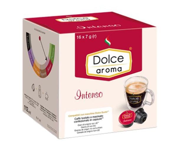 Кофе в капсулах Dolce Aroma Intenso Dolce Gusto 16 шт. (е-191)