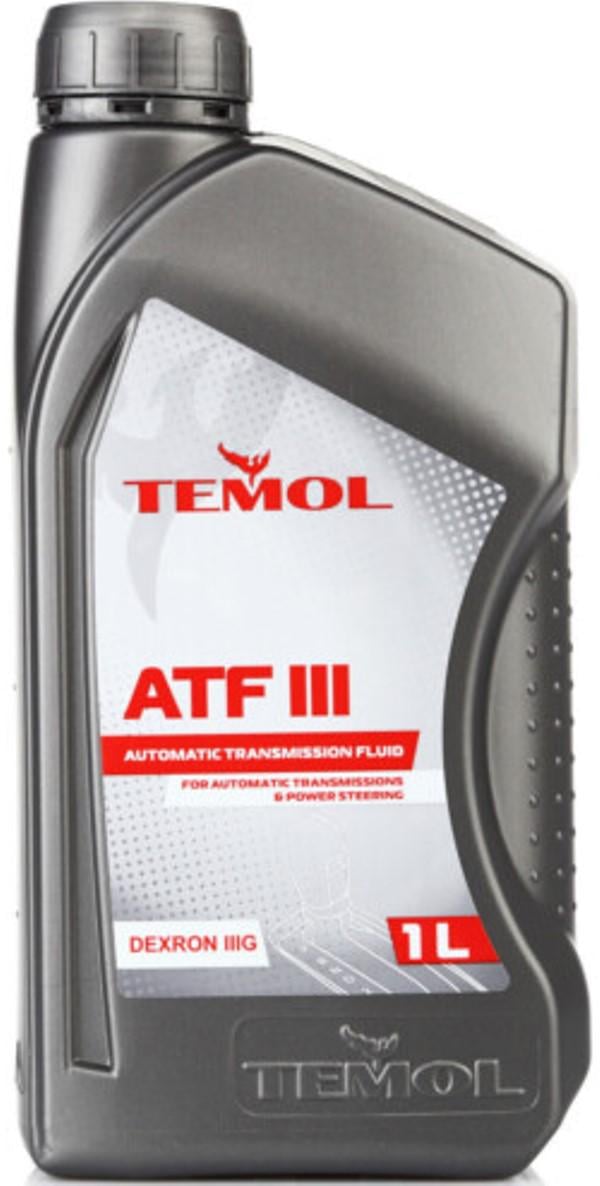 Масло трансмиссионное Temol ATF III 1 л