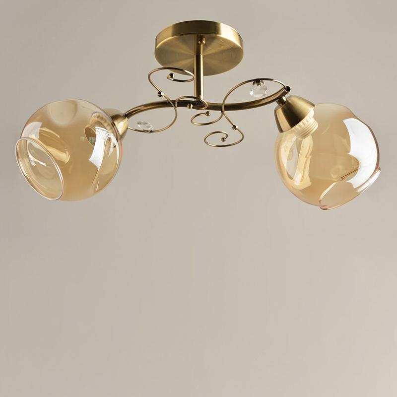 Люстра потолочная Light House NM-17062/2A AB Бронзовый