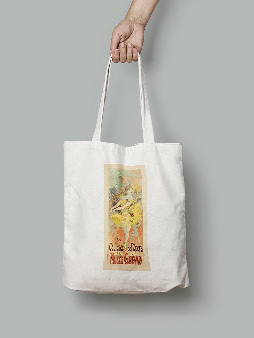 Еко-сумка Старий французький балет у стилі модерн шопер (Retro_Posters_part_3_18_Bag)