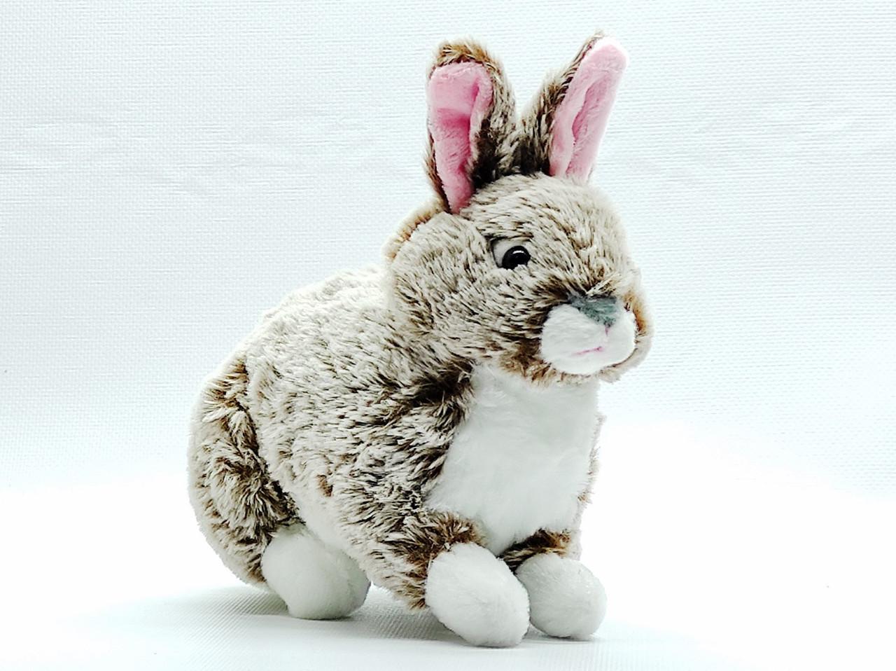 Мягкая игрушка кролик Пушок 21713 Коричневый (24)