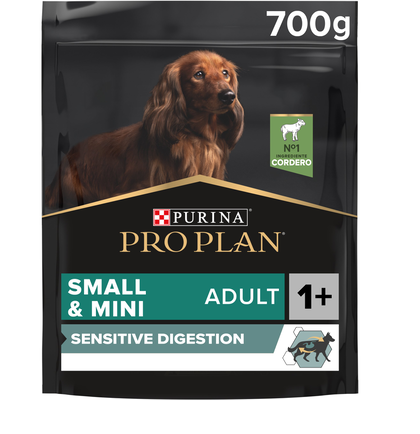 Корм сухий Pro Plan Small&Mini Sensitive Digestion для собак дрібних та мініатюрних порід з чутливим травленням з ягням 700 г (6958)