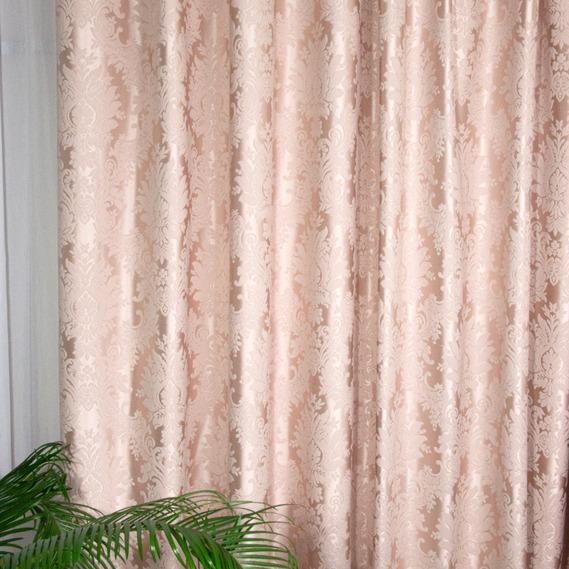 Ткань портьерная жаккардовая IDEIA Артемида LUDA-01 V-P0745 2,9 м Пудра (2200004134819)