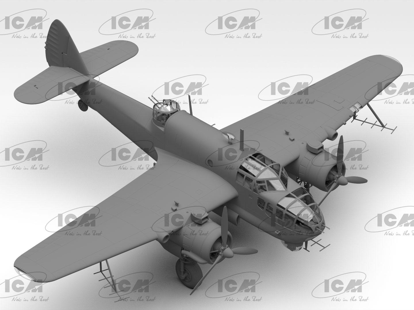 Збірна модель ICM Bristol Beaufort Mk.IA з тропічним фільтром (48311) - фото 13