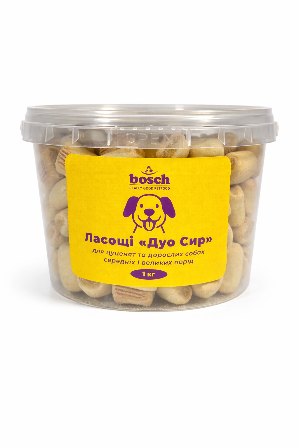 Лакомство Bosch Дуо Сыр для щенков и взрослых собак 1 кг