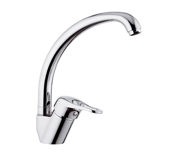 Смеситель для кухни Remer KISS на борт раковины Хром (K42)