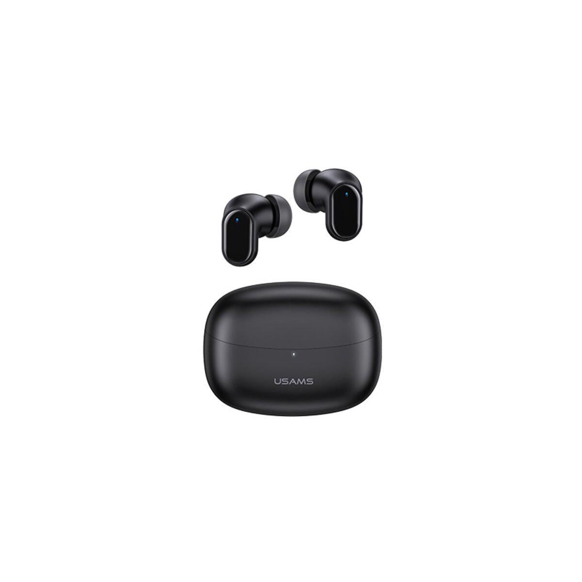 Наушники беспроводные USAMS-BH11 TWS EARBUDS BH SERIES BT 5,1 BHUBH01 300 mAh Black (563043)