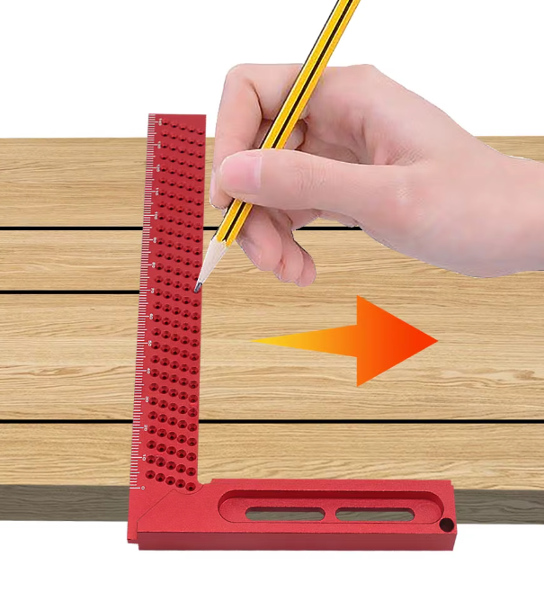 Угольник с градационной сеткой алюминий 160 мм (1005006385969390) - фото 6 Угольник с градационной сеткой алюминий 160 мм (1005006385969390) - фото 6