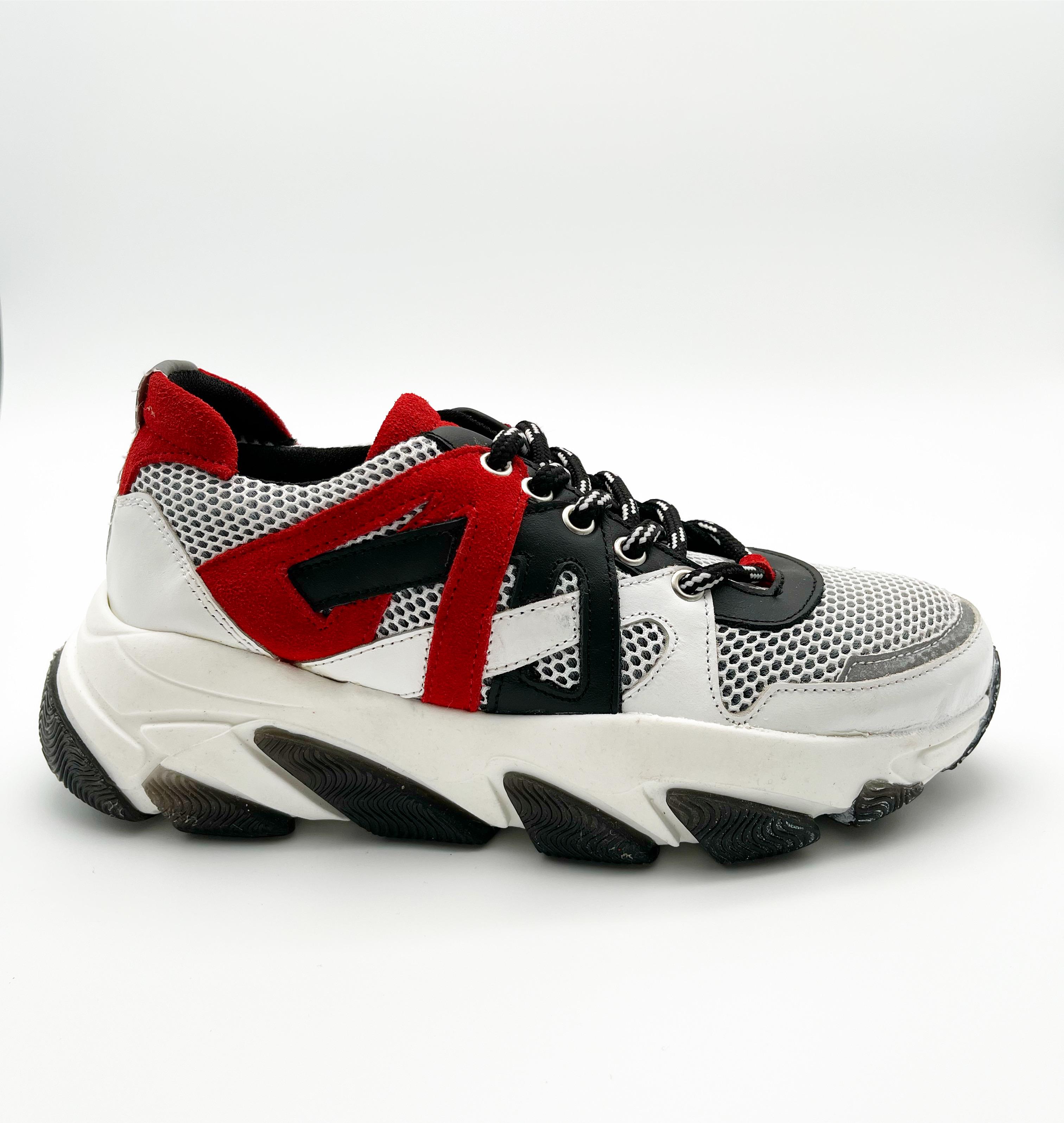 Кроссовки женские NILA NILE GIO4080C р. 35 Белый/красный