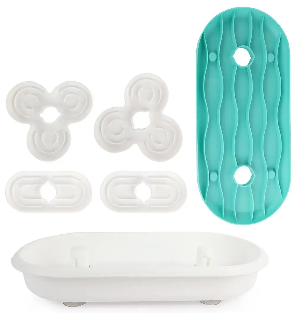 Годівниця лабіринт Slow Food Bowl For Pets для повільного годування тварин подвійна (29370119) - фото 9