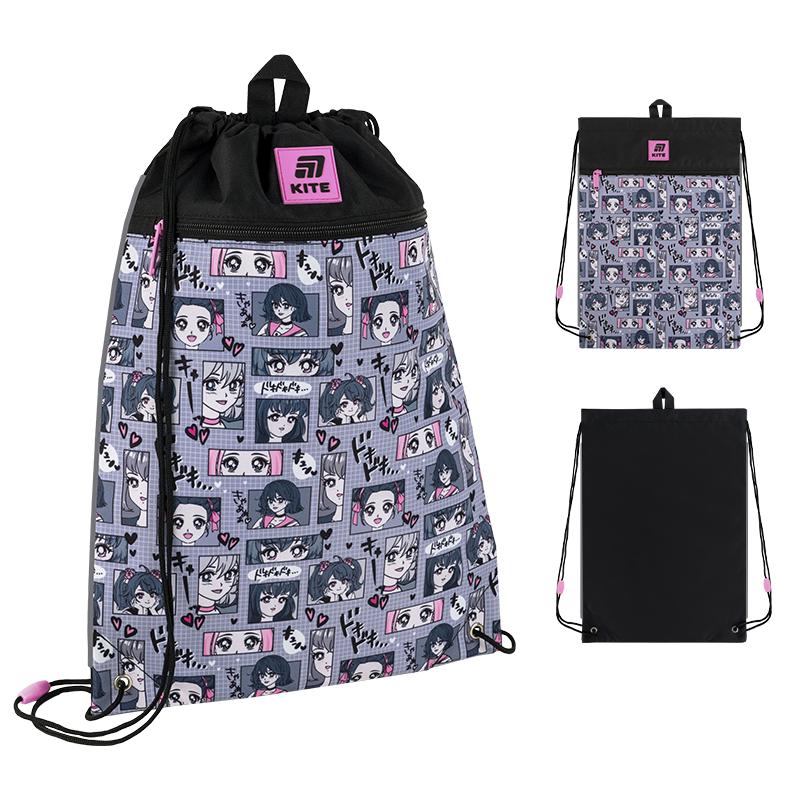 Шкільний набір KITE Education Anime Girl SET K25-700M-1 рюкзак/пенал/сумка - фото 16