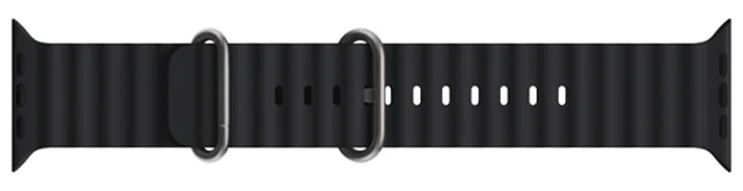 Ремешок Ocean Band для Apple Watch 42/44/45/49 мм Black