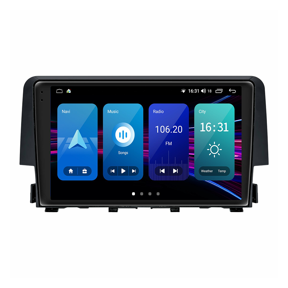 Автомагнитола штатная Torssen NF9 для Honda Civic 2016-2018 г. Carplay 2/32Gb 9" (202270693)