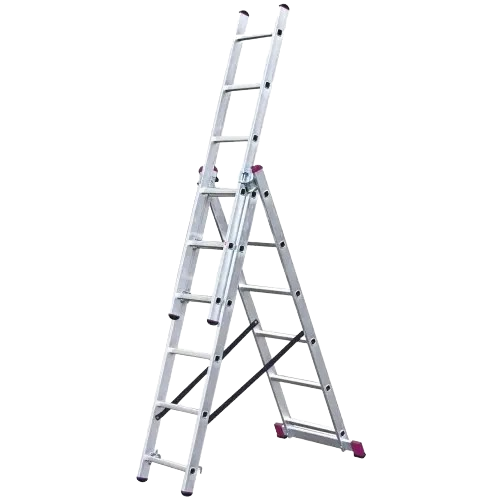 Лестница трансформер Krause Corda 3х6 рабочая высота 4,85 м с максимальной нагрузкой до 150 кг (33726657)