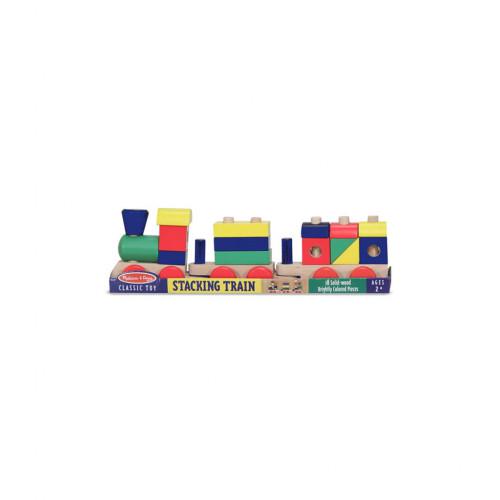 Развивающая игрушка Melissa&Doug Поезд из кубиков (MD572)